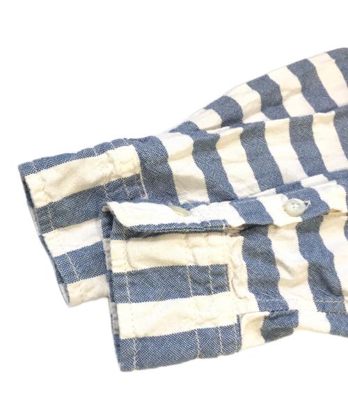 EVISU（エヴィス）EVISU (エヴィス) シャンブレーシャツ 琵琶湖ヤマネアカデミー インディゴ × ホワイト サイズ:4の古着・服飾アイテム