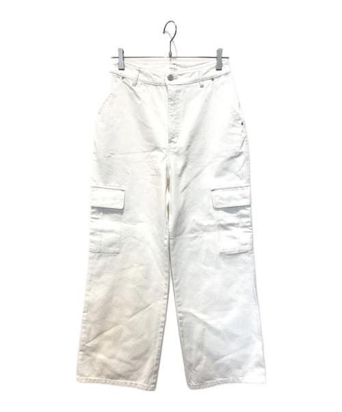 HER LIP TO（ハーリップトゥ）HER LIP TO (ハーリップトゥ) Grand Cargo Denim Pants　1242303116 ホワイト サイズ:Mの古着・服飾アイテム