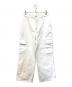 HER LIP TO（ハーリップトゥ）の古着「Grand Cargo Denim Pants　1242303116」｜ホワイト