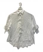HER LIP TOハーリップトゥ）の古着「Multi-Way Easy Sheer Shirt」｜ホワイト