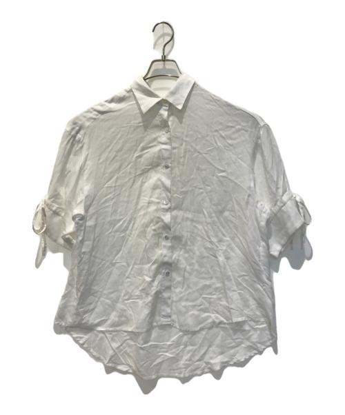 HER LIP TO（ハーリップトゥ）Her lip to (ハーリップトゥ) Multi-Way Easy Sheer Shirt ホワイト サイズ:Mの古着・服飾アイテム