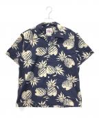 KAHANAMOKUカハナモク）の古着「アロハシャツ」｜ブルー