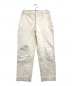 VINTAGE MILITARYヴィンテージ ミリタリー）の古着「U.S.Naval Academy コットントラウザー」｜ベージュ