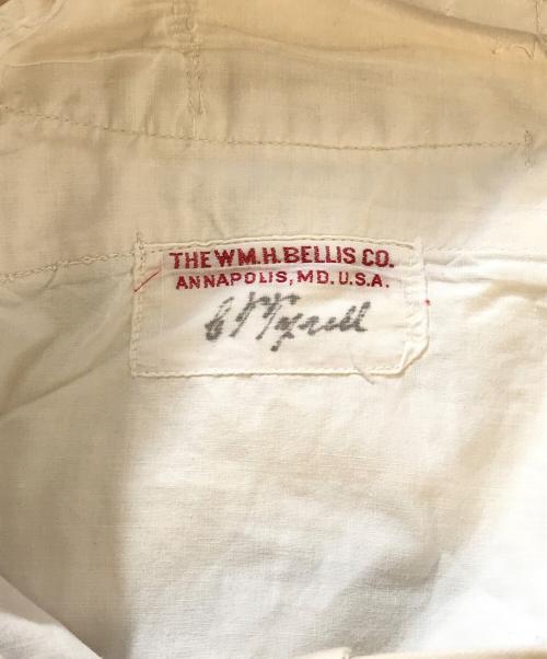 VINTAGE MILITARY（ヴィンテージ ミリタリー）VINTAGE MILITARY (ヴィンテージ ミリタリー) U.S.Naval Academy コットントラウザー ベージュ サイズ:表記なしの古着・服飾アイテム