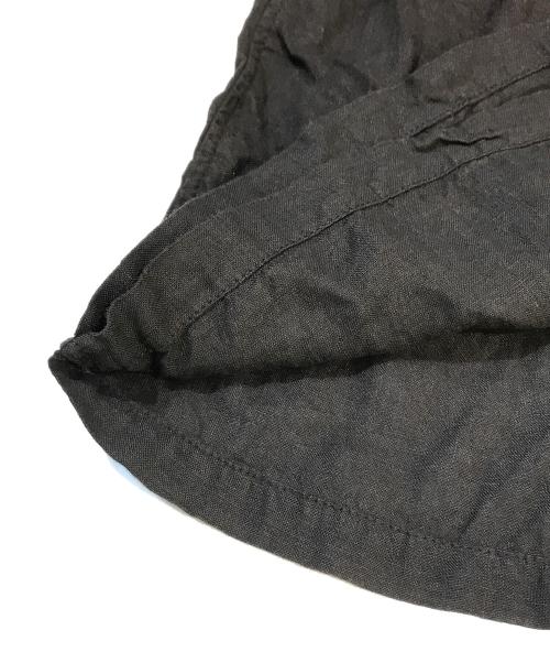 ARMEN（アーメン）ARMEN (アーメン) リネンプレーンラップキュロット ブラック サイズ:1の古着・服飾アイテム