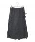 ARMEN（アーメン）の古着「リネンプレーンラップキュロット」｜ブラック