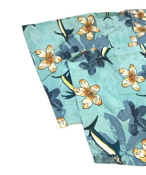 Columbia（コロンビア）Columbia (コロンビア) 柄シャツ ブルー サイズ:Lの古着・服飾アイテム