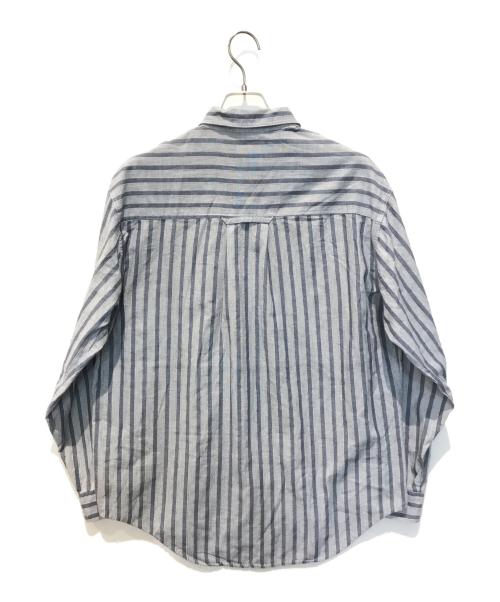 LEVI'S（リーバイス）LEVI'S (リーバイス) ストライプシャツ グレー サイズ:Lの古着・服飾アイテム