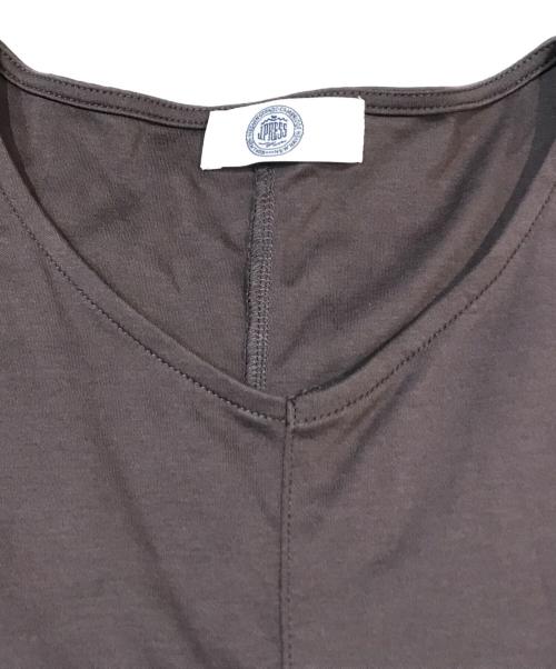 J.PRESS（ジェイプレス）J.PRESS (ジェイプレス) コットンスムースワンピース　OPGJCA0601 グレー サイズ:11の古着・服飾アイテム