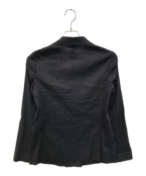 UNITED ARROWS（ユナイテッドアローズ）UNITED ARROWS (ユナイテッドアローズ) リネン混ジャケット ネイビー サイズ:36の古着・服飾アイテム