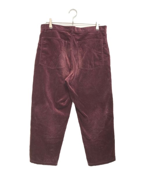 COMME des GARCONS SHIRT（コムデギャルソンシャツ）COMME des GARCONS SHIRT (コムデギャルソンシャツ) コーデュロイパンツ ワインレッド サイズ:Mの古着・服飾アイテム