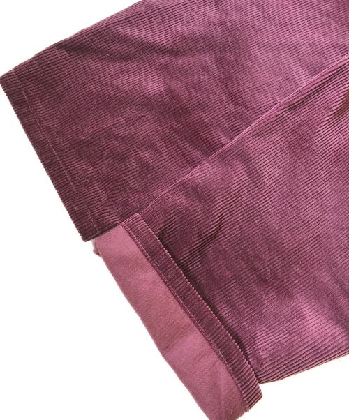 COMME des GARCONS SHIRT（コムデギャルソンシャツ）COMME des GARCONS SHIRT (コムデギャルソンシャツ) コーデュロイパンツ ワインレッド サイズ:Mの古着・服飾アイテム