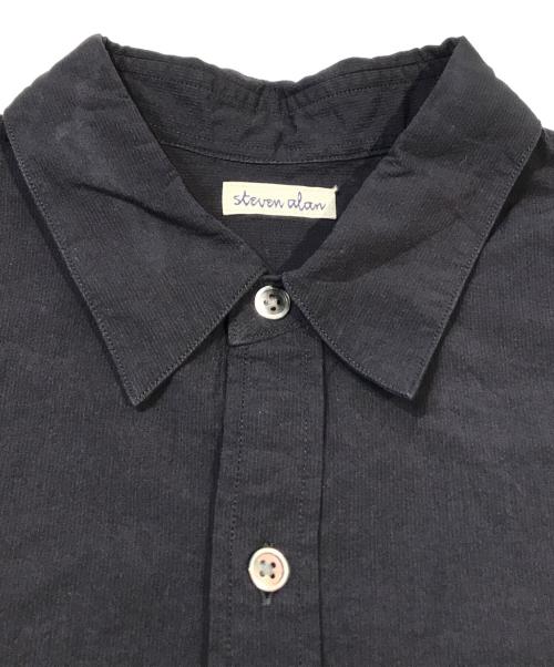 STEVEN ALAN（スティーブンアラン）STEVEN ALAN (スティーブンアラン) コード ボイル ショートスリーブシャツ　8116-699-0339 ネイビー サイズ:Mの古着・服飾アイテム