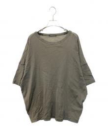 mizuiro-ind（ミズイロインド）の古着「半袖シアーカットソー」｜グリーン