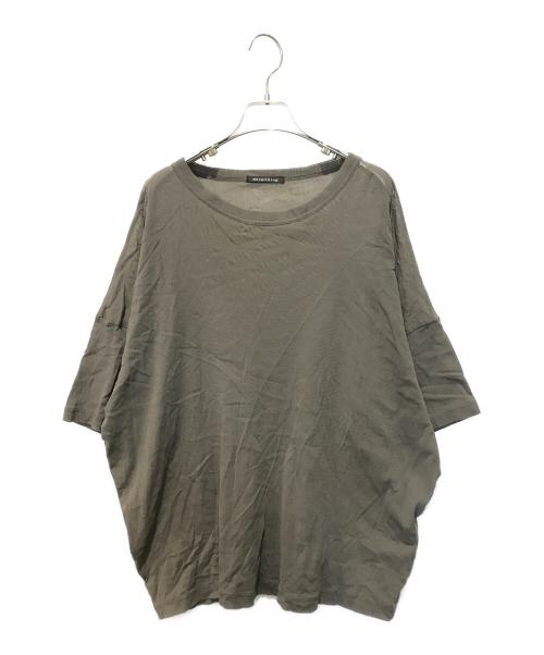 mizuiro-ind（ミズイロインド）mizuiro-ind (ミズイロインド) 半袖シアーカットソー グリーン サイズ:表記無しの古着・服飾アイテム