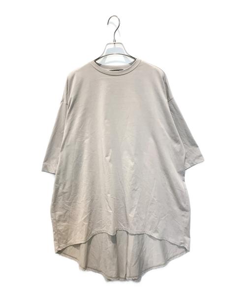 mizuiro-ind（ミズイロインド）mizuiro-ind (ミズイロインド) 半袖カットソー ベージュ サイズ:表記無しの古着・服飾アイテム