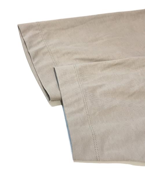 mizuiro-ind（ミズイロインド）mizuiro-ind (ミズイロインド) 半袖カットソー ベージュ サイズ:表記無しの古着・服飾アイテム