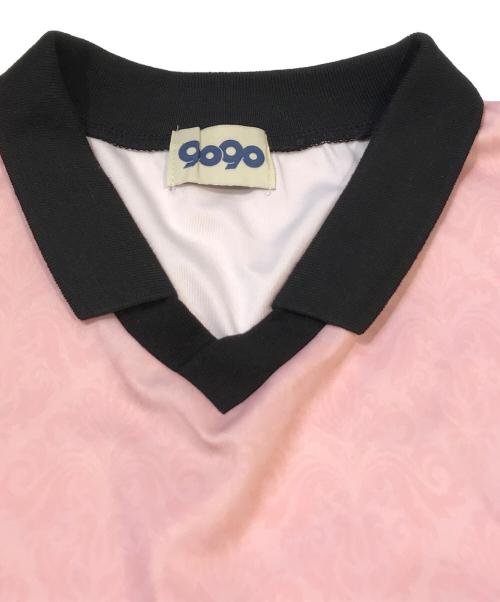 9090（9090）9090 (9090) Classic Patterned S/S Game Shirt　NN1626 ピンク サイズ:Lの古着・服飾アイテム