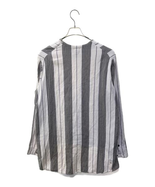 SUNSEA（サンシー）SUNSEA (サンシー) ベットストライププルオーバー ホワイト サイズ:3の古着・服飾アイテム