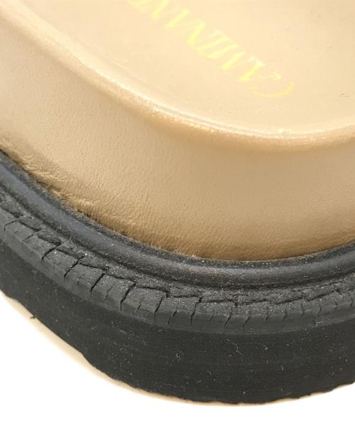 Caminando（カミナンド）Caminando (カミナンド) THONG SLIDES 2216W ベージュ サイズ:8の古着・服飾アイテム
