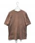 FOR FORMO (フォルフォルモ) プリントTシャツ ブラウン サイズ:FREE：4000円