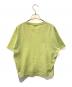AURALEE (オーラリー) Ron Herman (ロンハーマン) Luster Plaiting Tee ライトイエロー：4000円