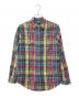POLO RALPH LAUREN（ポロ・ラルフローレン）の古着「リネン・シルクチェックシャツ」｜マルチカラー
