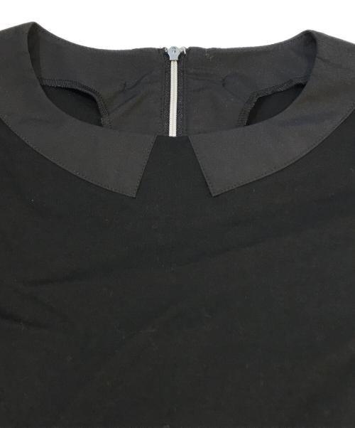 HIROKO KOSHINO（ヒロコ コシノ）HIROKO KOSHINO (ヒロコ コシノ) 袖コンシャスジョイントプルオーバー RHKFX-49420 ブラック サイズ:38の古着・服飾アイテム