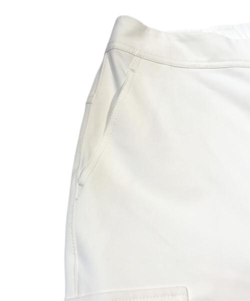 TRUNK HIROKO KOSHINO（トランク ヒロコ コシノ）TRUNK HIROKO KOSHINO (トランク ヒロコ コシノ) サイドポケット高機能シルエットパンツ ホワイト サイズ:36の古着・服飾アイテム