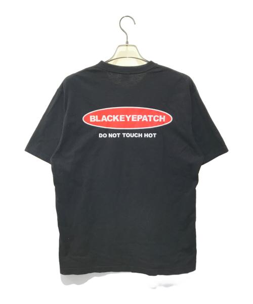 BlackEyePatch（ブラックアイパッチ）BlackEyePatch (ブラックアイパッチ) プリントTシャツ ブラック サイズ:Lの古着・服飾アイテム
