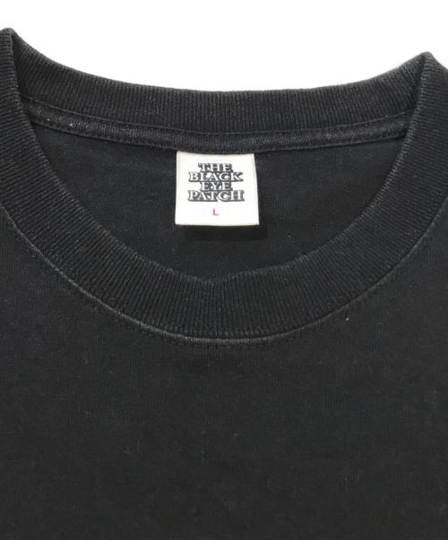 BlackEyePatch（ブラックアイパッチ）BlackEyePatch (ブラックアイパッチ) プリントTシャツ ブラック サイズ:Lの古着・服飾アイテム