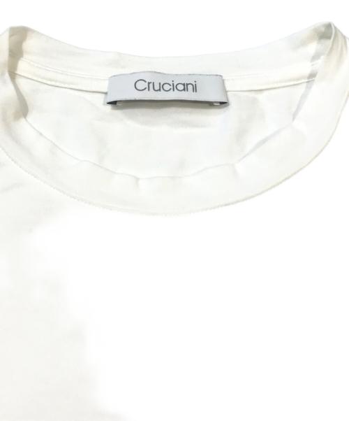 Cruciani（クルチアーニ）CRUCIANI (クルチアーニ) プレーンTシャツ ホワイト サイズ:52の古着・服飾アイテム