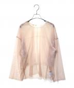 MAISON SPECIALメゾンスペシャル）の古着「2WAYレイヤードトップ」｜ベージュ