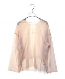 MAISON SPECIAL（メゾンスペシャル）の古着「2WAYレイヤードトップ」｜ベージュ