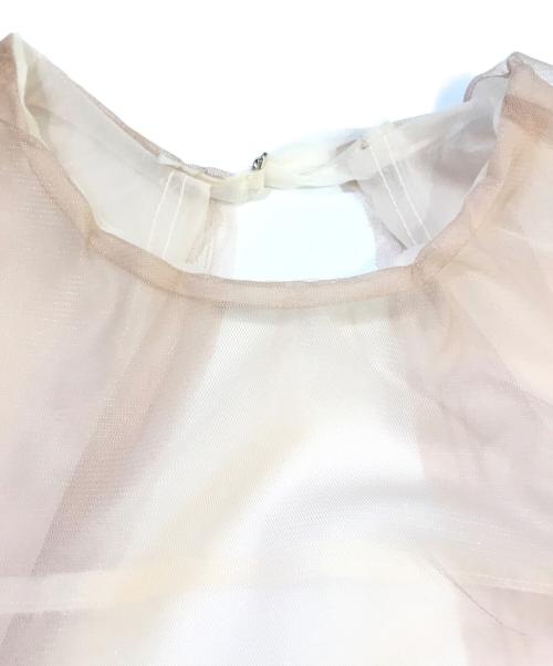 MAISON SPECIAL（メゾンスペシャル）MAISON SPECIAL (メゾンスペシャル) 2WAYレイヤードトップ ベージュ サイズ:FREEの古着・服飾アイテム