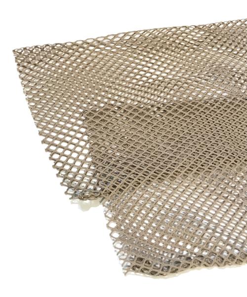 ma couleur（マ クルール）ma couleur (マ クルール) 2WAYメッシュカットソー ベージュ サイズ:M 未使用品の古着・服飾アイテム