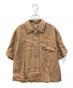 MARGARET HOWELLマーガレットハウエル）の古着「シャツ」｜ベージュ