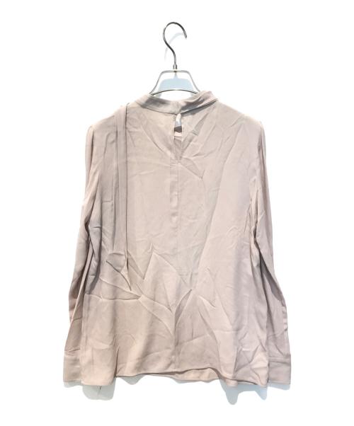 EMPORIO ARMANI（エンポリオアルマーニ）EMPORIO ARMANI (エンポリオアルマーニ) ボウタイブラウス ピンク サイズ:40の古着・服飾アイテム