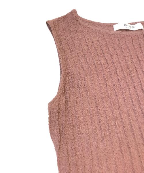 HER LIP TO（ハーリップトゥ）Her lip to (ハーリップトゥ) Mermaid Lace Knit Dress ピンク サイズ:Sの古着・服飾アイテム