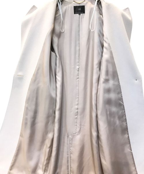 23区（ニジュウサンク）23区 (ニジュウサンク) ウールカシミヤチェスターコート　SC10NW0843 ベージュ サイズ:36の古着・服飾アイテム