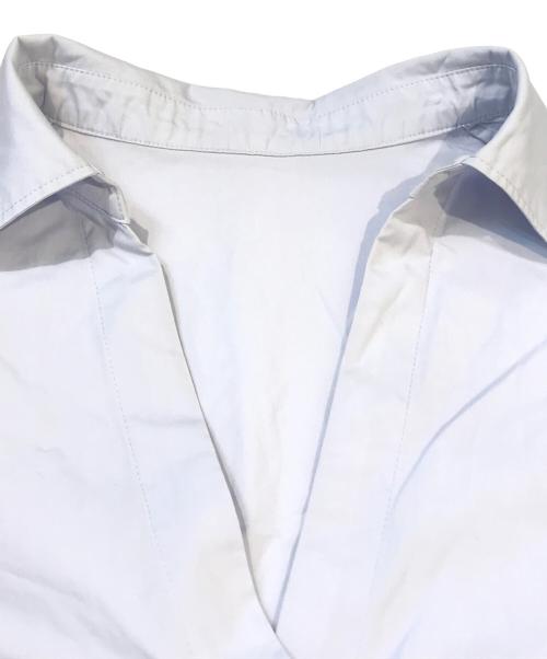 FRAMeWORK（フレームワーク）FRAMeWORK (フレームワーク) スキッパーブラウス　22050220303020 スカイブルー サイズ:表記無しの古着・服飾アイテム