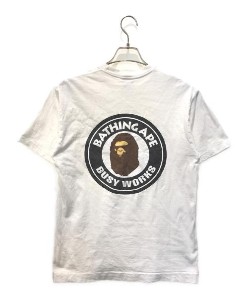 BAPE BY A BATHING APE（ベイプバイアベイシングエイプ）BAPE BY A BATHING APE (ベイプバイアベイシングエイプ) Tシャツ ホワイト サイズ:Mの古着・服飾アイテム