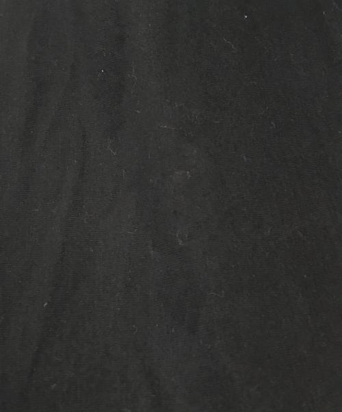 YORI（ヨリ）yori (ヨリ) スカラップカラーTEE　YR2111-018SP-4 ブラック サイズ:Fの古着・服飾アイテム