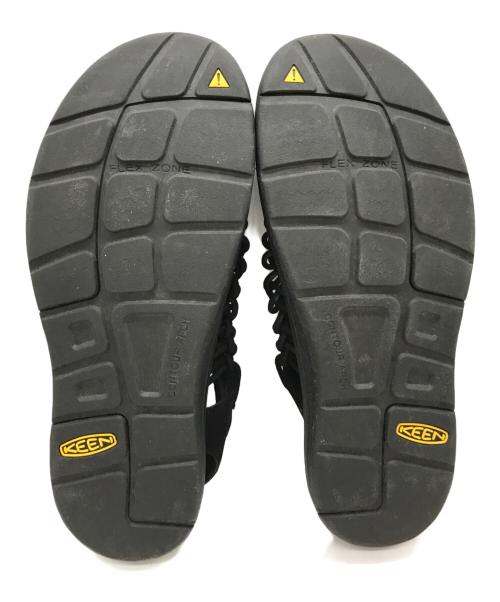 KEEN（キーン）KEEN (キーン) サンダル ブラック サイズ:27.5の古着・服飾アイテム