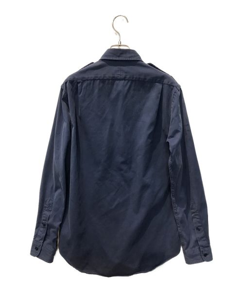 POLO RALPH LAUREN（ポロ・ラルフローレン）POLO RALPH LAUREN (ポロ・ラルフローレン) エポーレットシャツ ネイビー サイズ:Sの古着・服飾アイテム
