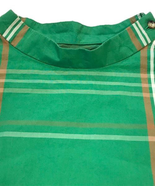 BEAMS BOY（ビームスボーイ）BEAMS BOY (ビームスボーイ) 半袖シャツ　13-01-0071-803 グリーン サイズ:表記無しの古着・服飾アイテム