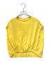 BALLSEY（ボールジィ）の古着「サスティナブルコットンナイロン ノースリーブプルオーバー　11-02-42-02301」｜イエロー