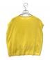 BALLSEY (ボールジィ) サスティナブルコットンナイロン ノースリーブプルオーバー　11-02-42-02301 イエロー サイズ:S：4000円