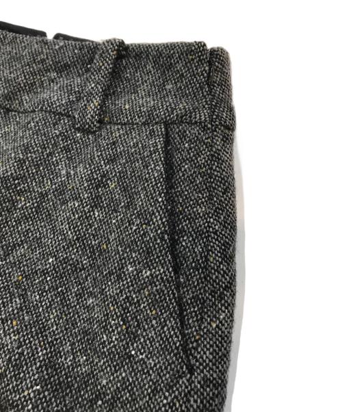 MARGARET HOWELL（マーガレットハウエル）MARGARET HOWELL (マーガレットハウエル) ウールツイード ネップAラインスカート　578-8232009 グレー サイズ:2の古着・服飾アイテム