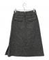 MARGARET HOWELL (マーガレットハウエル) ウールツイード ネップAラインスカート　578-8232009 グレー サイズ:2：8000円